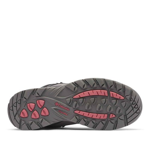 Columbia Womens Newton Ridge Plus Waterproof Amped, Stratus/Canyon Rose, 12