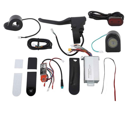 Electric Scooter Controller Kit, 36V 350W Controller Dashboard Display Thumb Throttle Brake Lever Headlight Tail Light, Electric Scooter Accessory for Daily Commute, Recreation, Sports