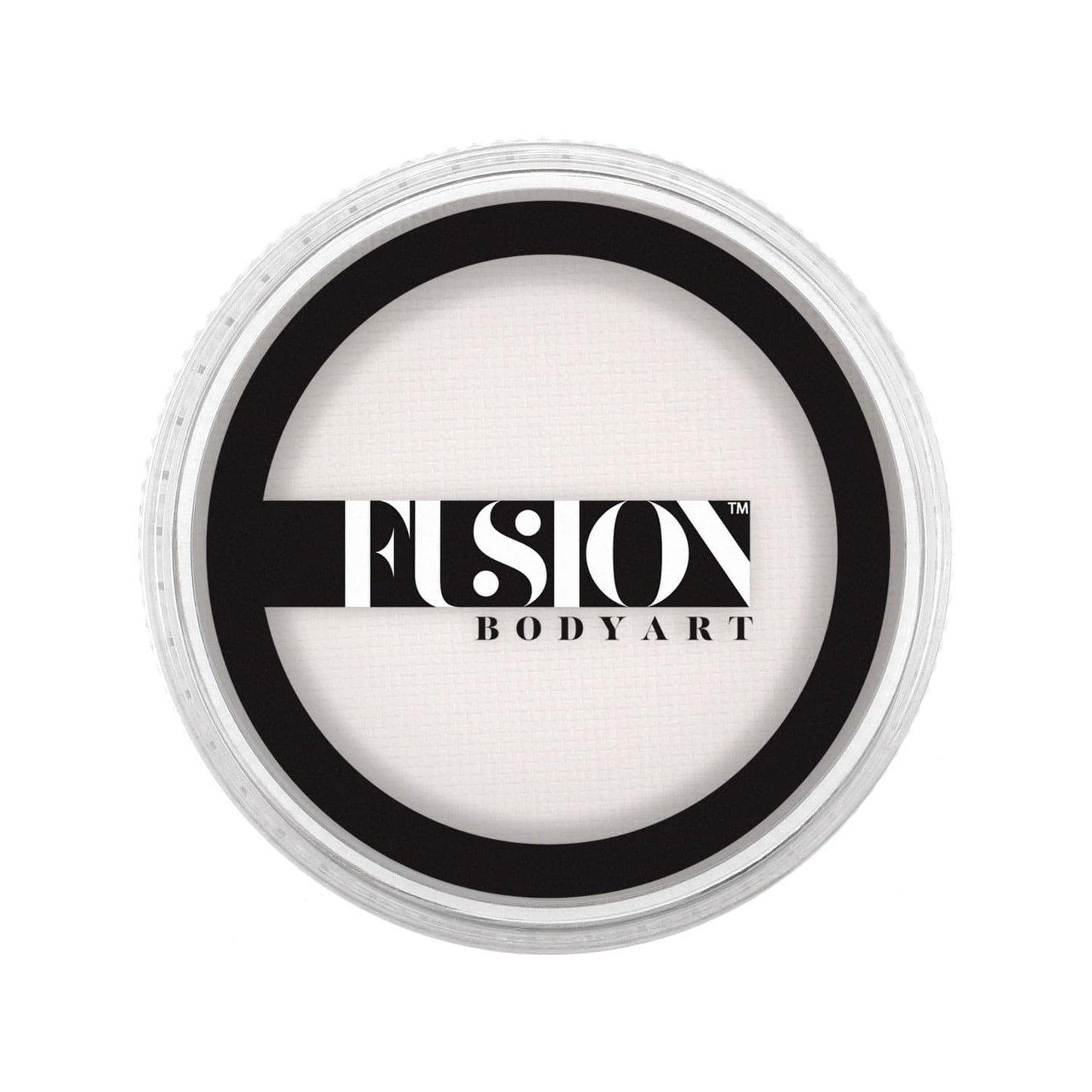 Fusion Body Art Pro Face Paint | Prime Paraffin White (32gm), Professional Quality Water Activated Face and Body Paint Supplies
