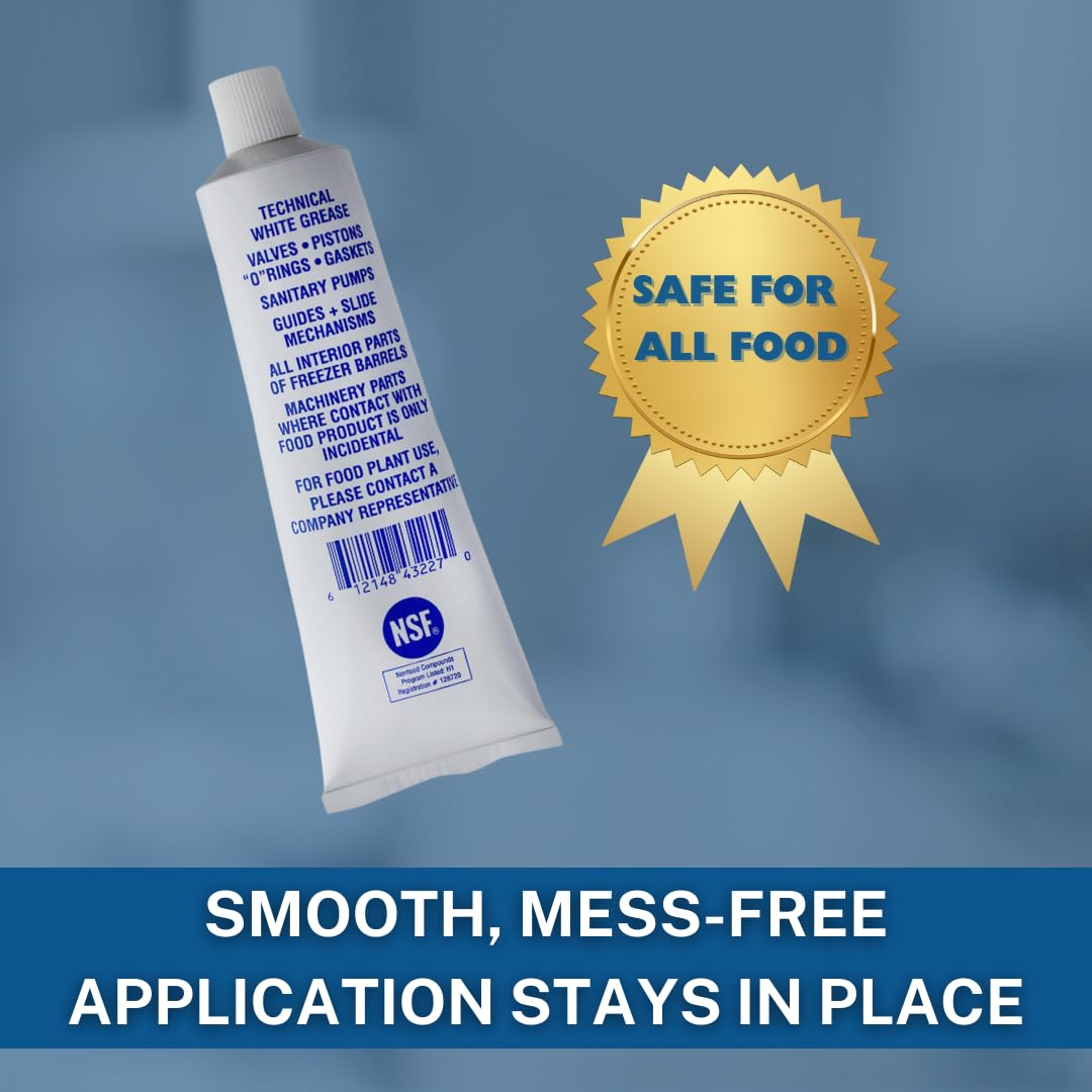Petrol-Gel Food Grade Equipment Lubricant NSF - Premium Mineral Oil for Food Grade Grease Applications, Commercial Multipurpose - Pack of 2