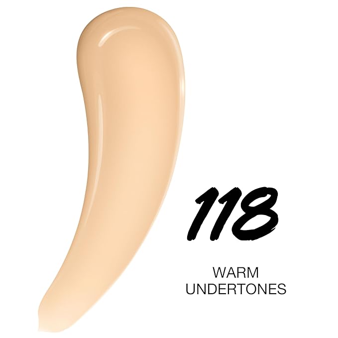 Maybelline Super Stay Lumi-Matte Foundation, Lightweight and Buildable Full Coverage Foundation Makeup For Up To 30HR Wear, 125, 1 Count