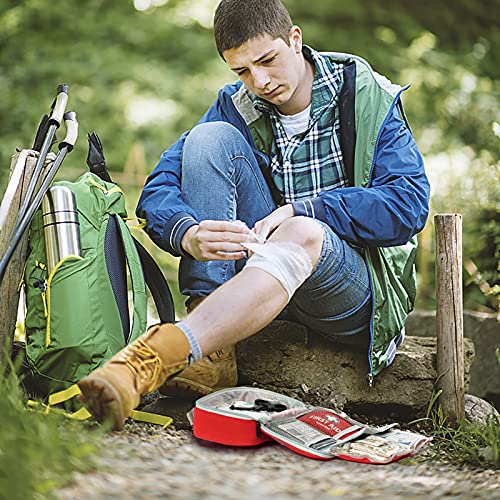 General Medi 2-in-1 First Aid Kit (215 Piece Set) + 43 Piece Mini First Aid Kit -Includes Ice(Cold) Pack, Moleskin Pad and...