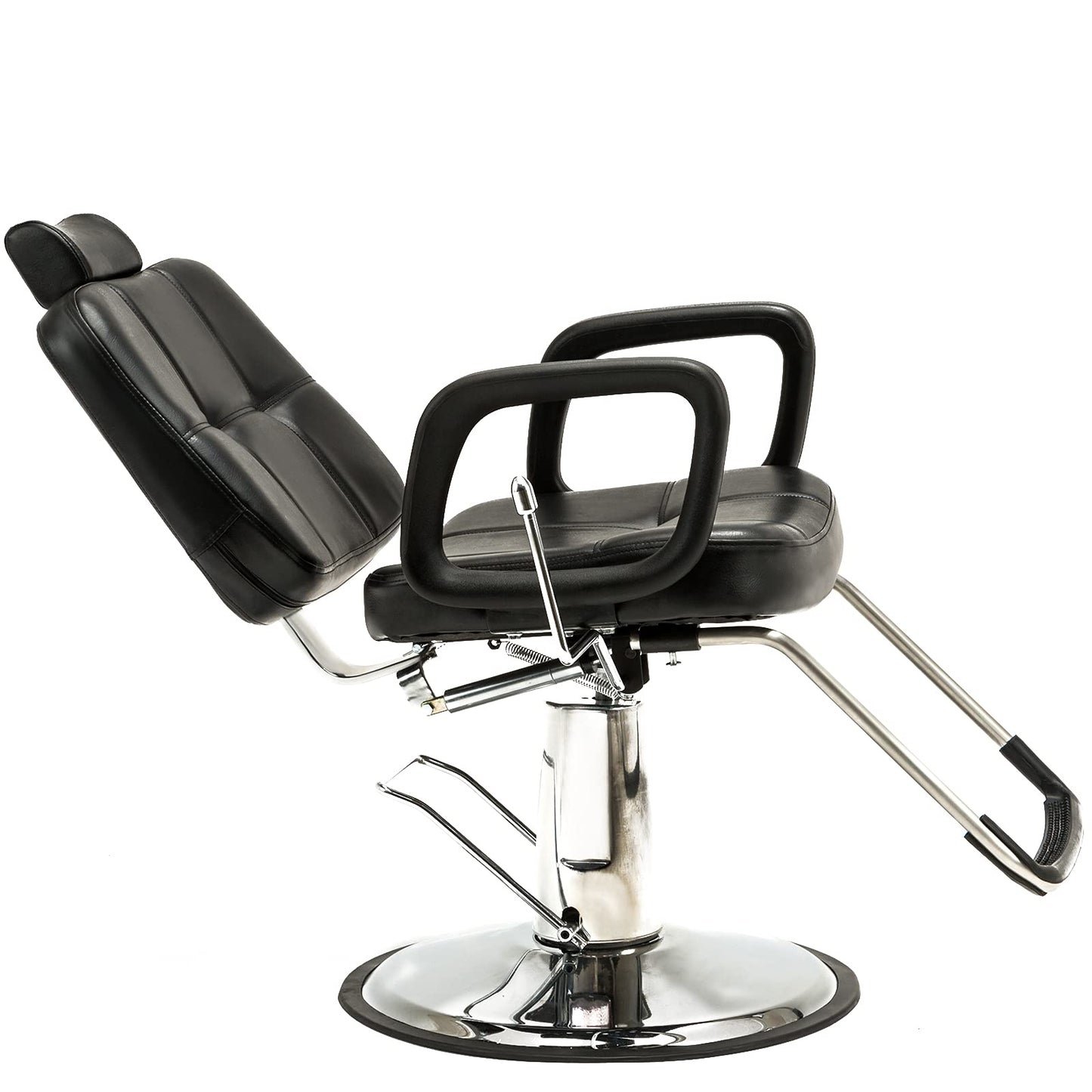 Artist hand Hydraulic Recline Barber Chair Salon Chair for Hair Stylist Heavy Duty Tattoo Chair Shampoo Beauty Salon Equipment
