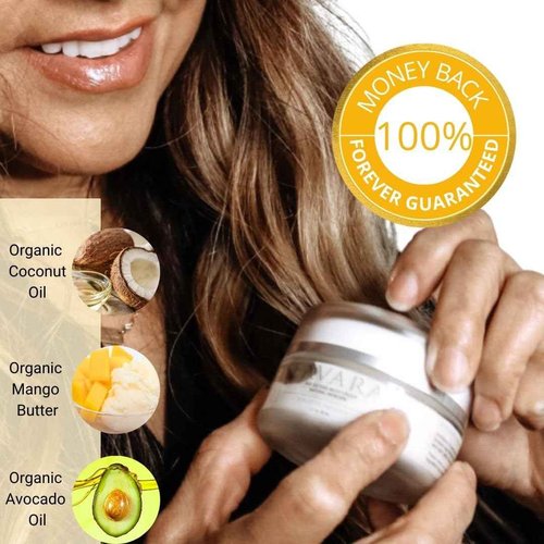 Organic Anti Wrinkle Face Serum and Anti Aging Daily Moisturizer Cream