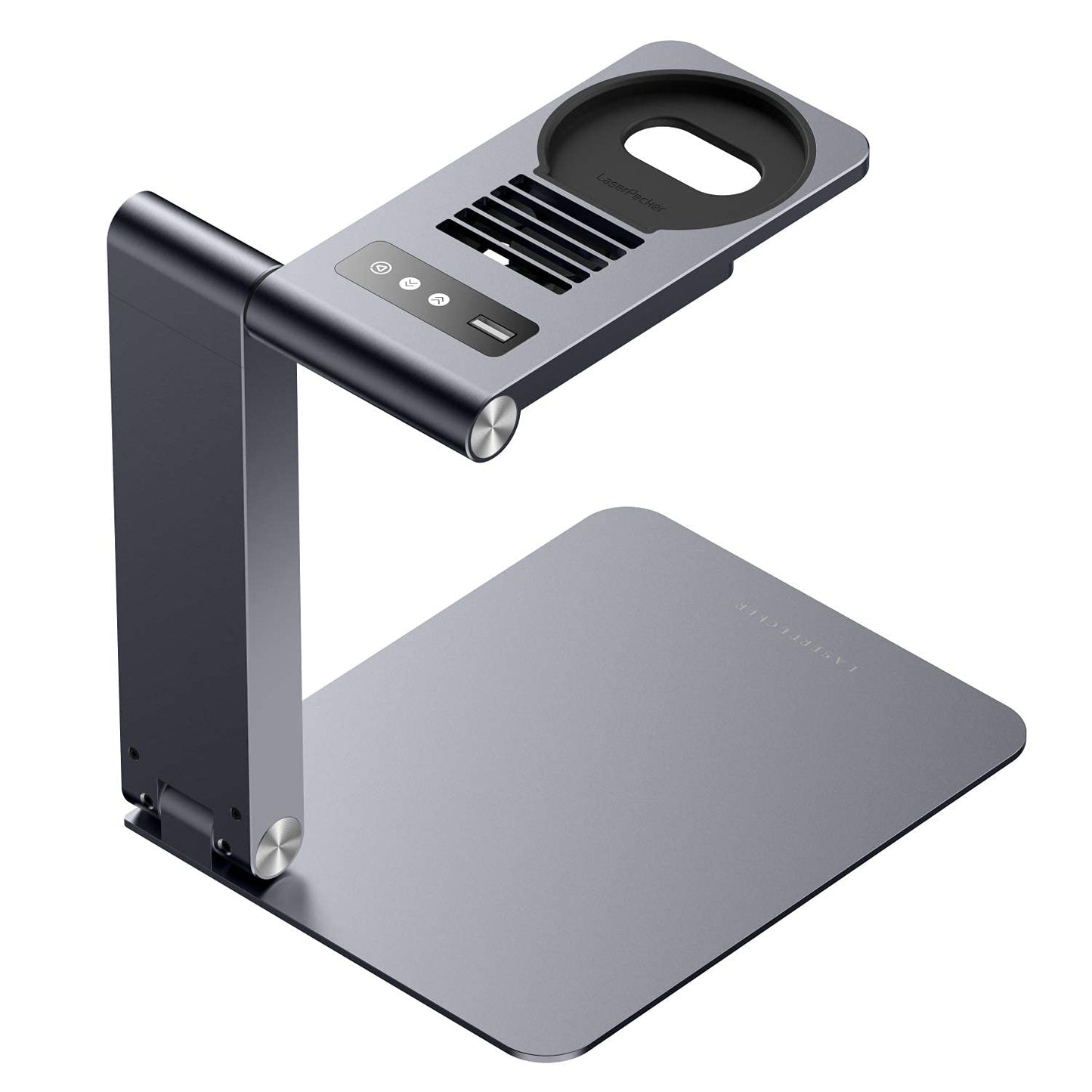 LaserPecker Electric Supporting Stand for LP1 Plus, Laser Engraver Accessories Auto Focus Engraving Machine Stander, Auto Laser Distance Adjustment Portable Foldable Stand (Laser Unit Not Included)