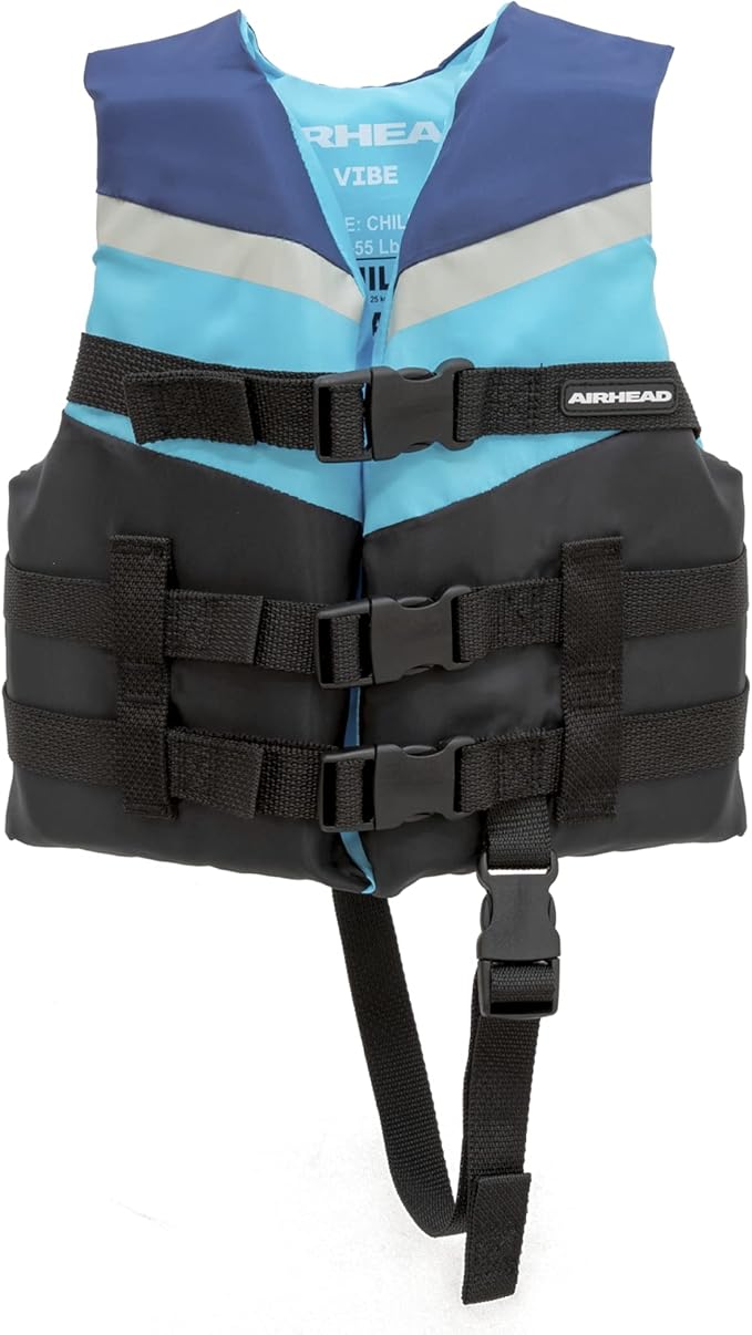 Airhead Vibe Life Vest | Closed Sided PFD | Child, Youth and Adult
