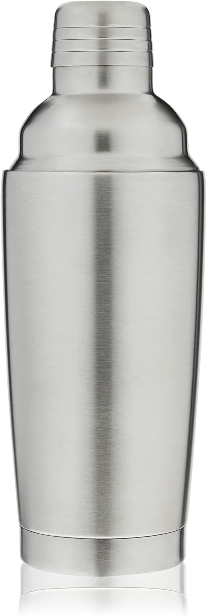 True Vacuum Insulated Cocktail Shaker for Cold Brew Cocktails, Stainless Steel Martini Shaker with Strainer, Home Bar Tool...