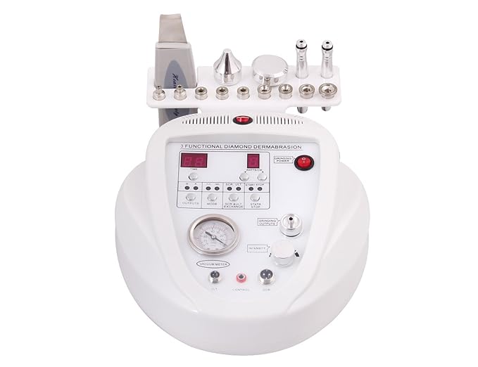 Elitzia 3 In 1 Dermabrasion Microdermabrasion Scrubber Facial Skin Rejuvenation Device ETSRNF903