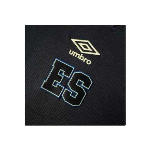 Umbro Men's Soccer Jersey, Black/Yellow/Blue-3rd Short Sleeve