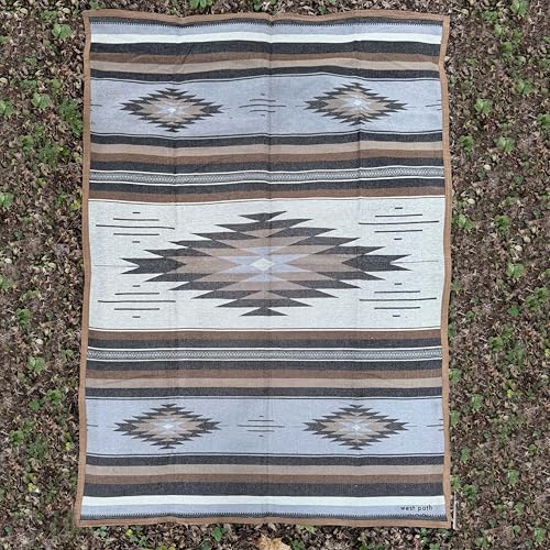 Waxed Canvas Camp Blanket - Waterproof Outdoor Picnic Mat | Water Repellent Military Blanket Ground Cloth Cover | Bushcraf...