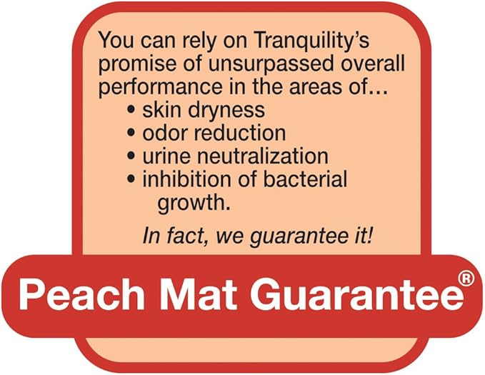 Tranquility TopLiner Disposable Booster Pads, Mini (10.5" x 2.75") Flow-Through Design with Adhesive Strip for Max Absorption, Adult Unisex 100ct Case