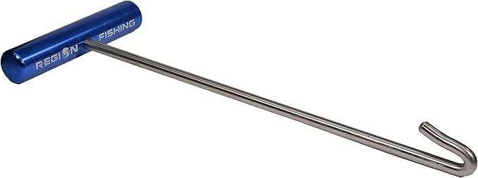 Heavy Duty Saltwater Fish Hook Remover | Aluminum and Stainless Steel Dehooker | 10" Long