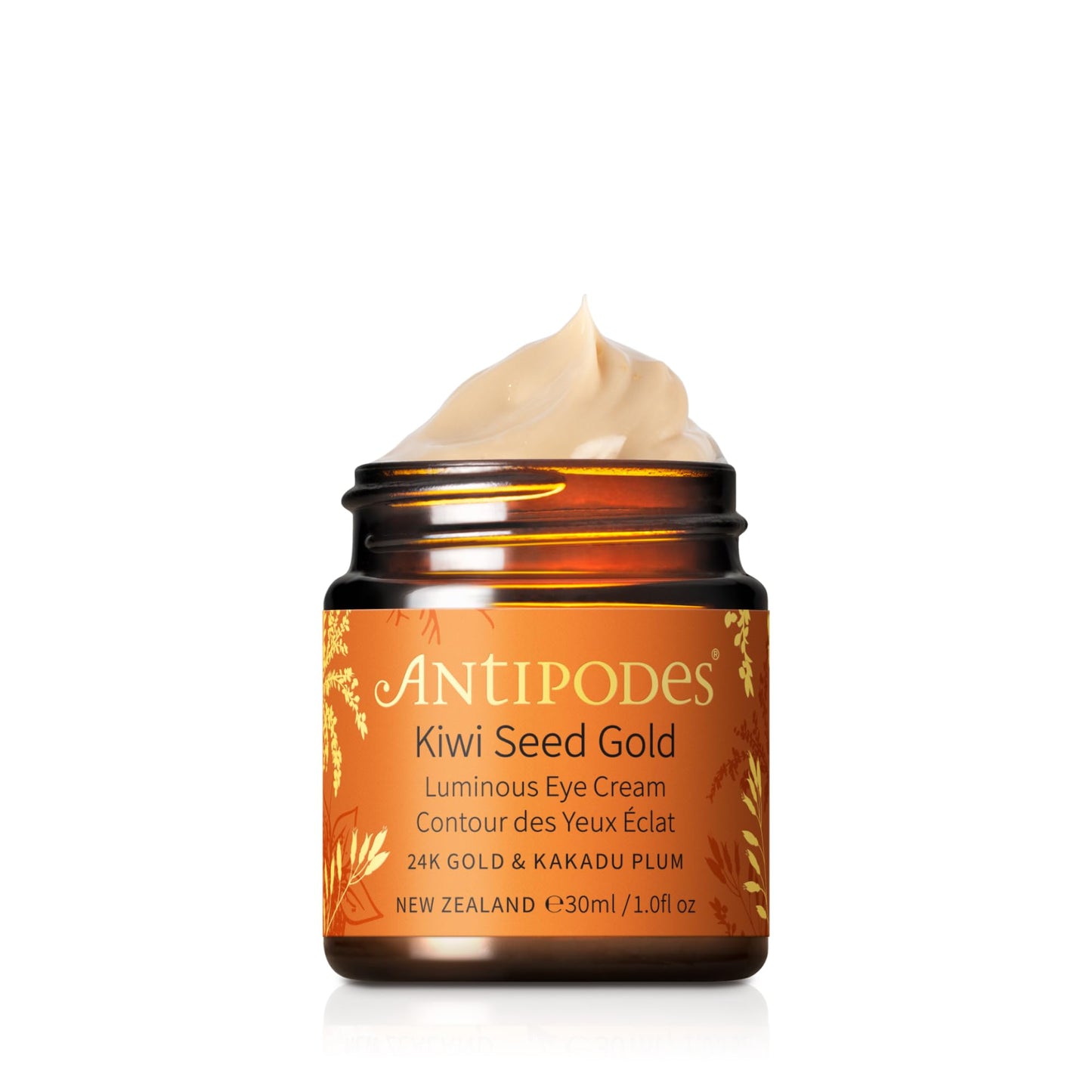 ANTIPODES Kiwi Seed Gold Luminous Eye Cream, 30 ML