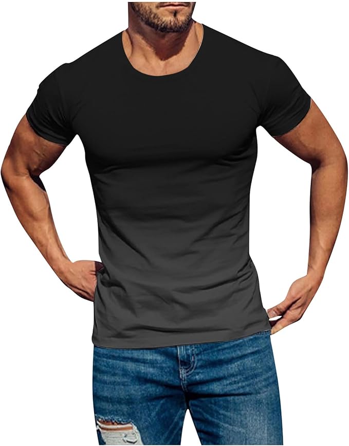 RTRDE Men's Camo T-Shirts with Pockets Short Sleeve Trendy Summer Shirt Casual Tees Scrub Tops, S-5XL