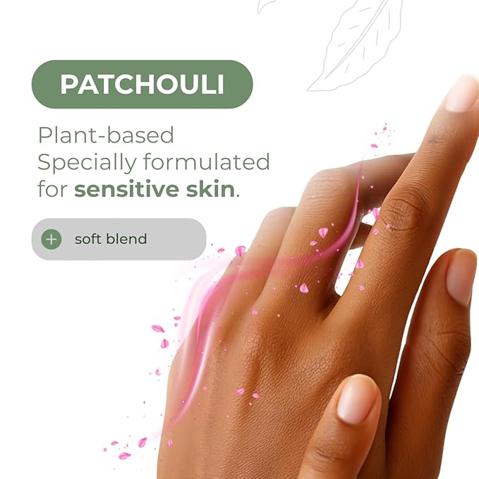 Patchouli In-Wash Laundry Scent Booster 16 oz by Roses Natural – Long-Lasting Musky Fragrance Beads, Plant-Based & Non-Toxic Laundry Freshener, Fabric-Safe