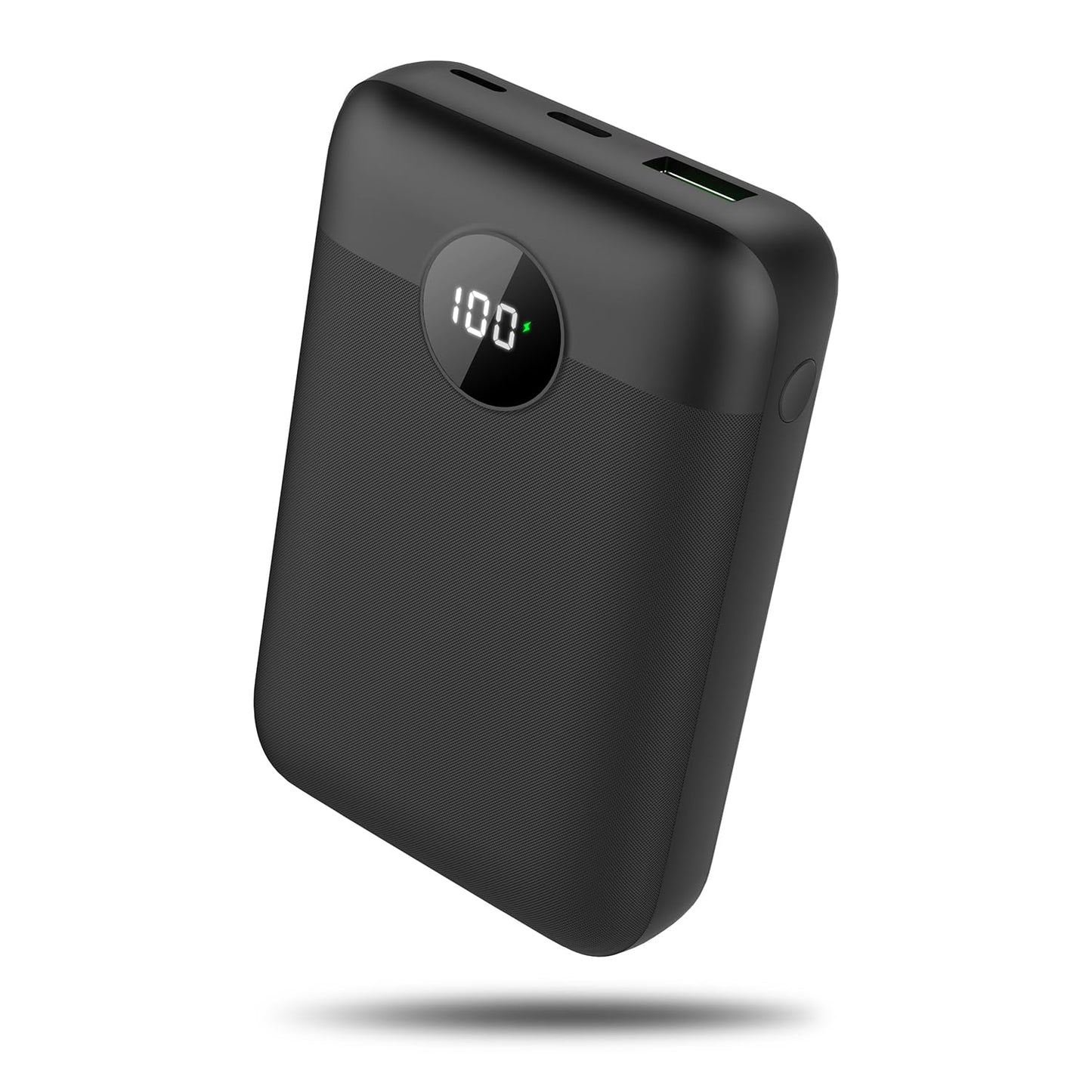 Okzu Heated Vest Battery Pack, 5V 2A Power Bank For Heated Jacket, Pants, Stadium Seats, 10000Mah Small Led Display Fast Chargin