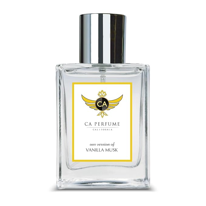 CA Perfume Originals Vanilla Musk for Women Amber Fragrance Long Lasting Perfumes for Women Eau De Parfum 1.7 Fl Oz 50ml