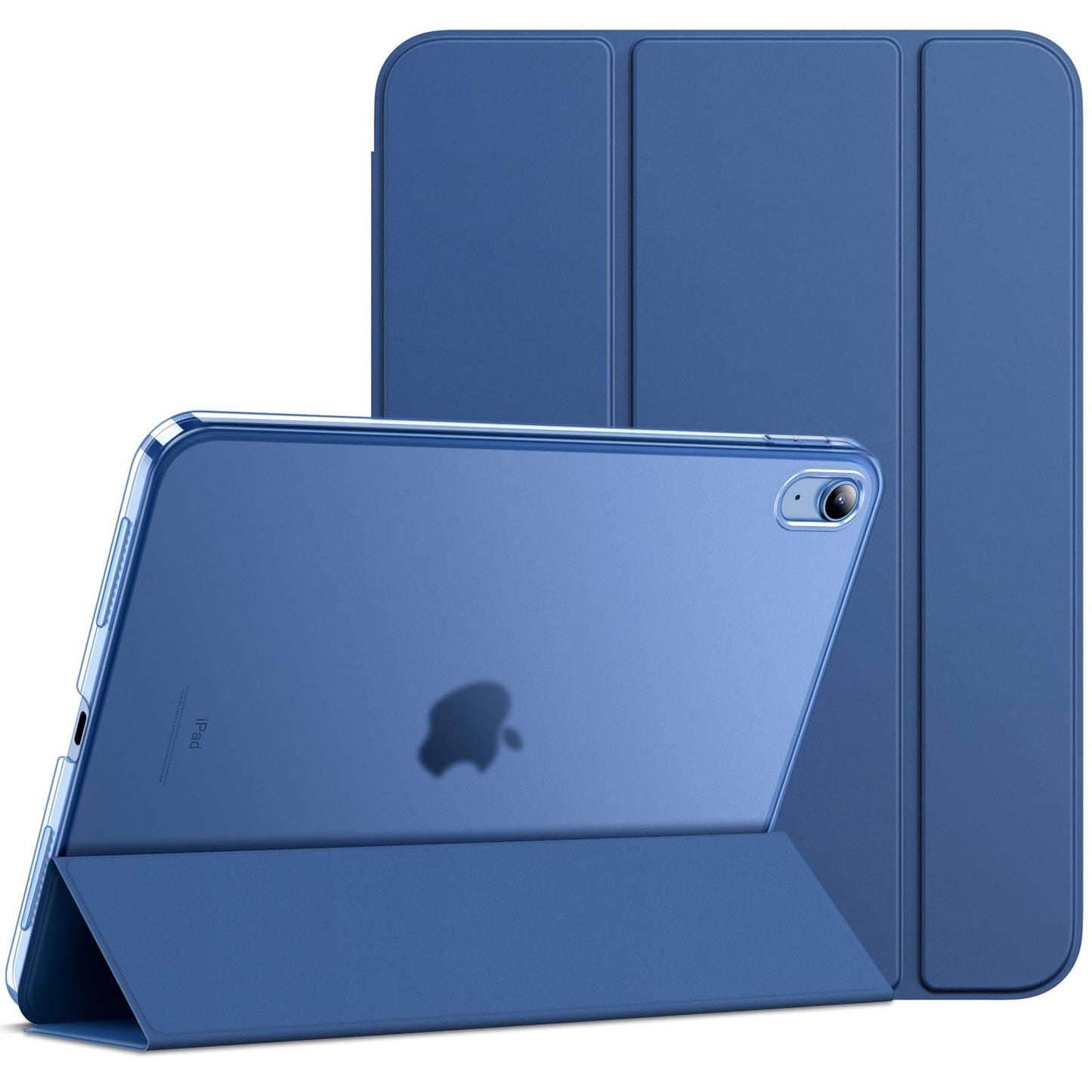 Jetech Case For Ipad (A16) 11Th/10Th Generation (2025/2022), Slim Stand Hard Back Shell Cover With Auto Wake/Sleep (Navy)