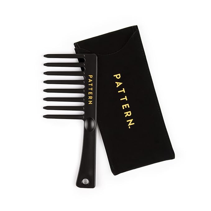 PATTERN Beauty by Tracee Ellis Ross Mini Wide Tooth Comb - Detangling and Styling for Curly, Coilies and Tight-Textured Hair
