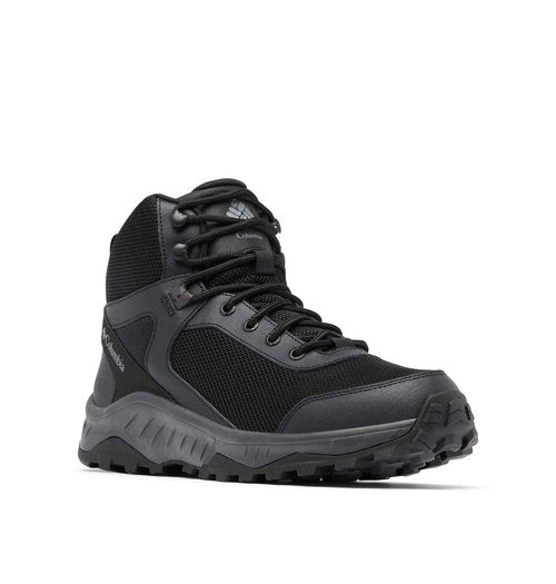 Columbia Men's Trailstorm Ascend Mid Waterproof, Black/Dark Grey, 7