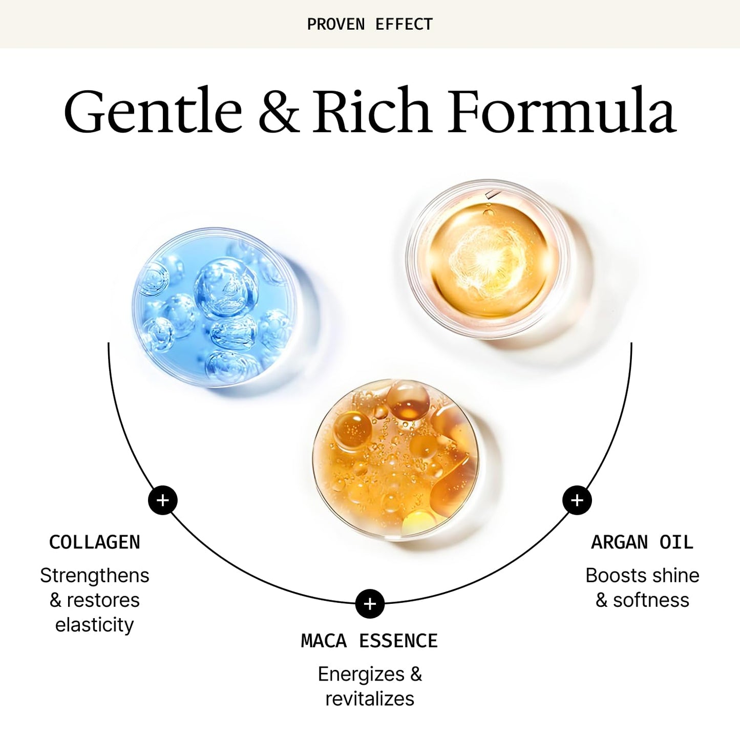 WOTION Collagen Hair Treatment Deep Repair Conditioning Argan Oil Collagen Hair Mask Essence for Dry Damaged Hair All Hair Types