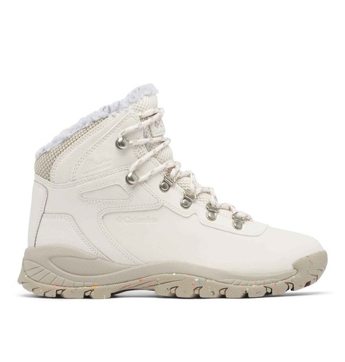 Columbia Women's Newton Ridge Waterproof Omni-Heat II, Fawn/Canvas Tan, 5