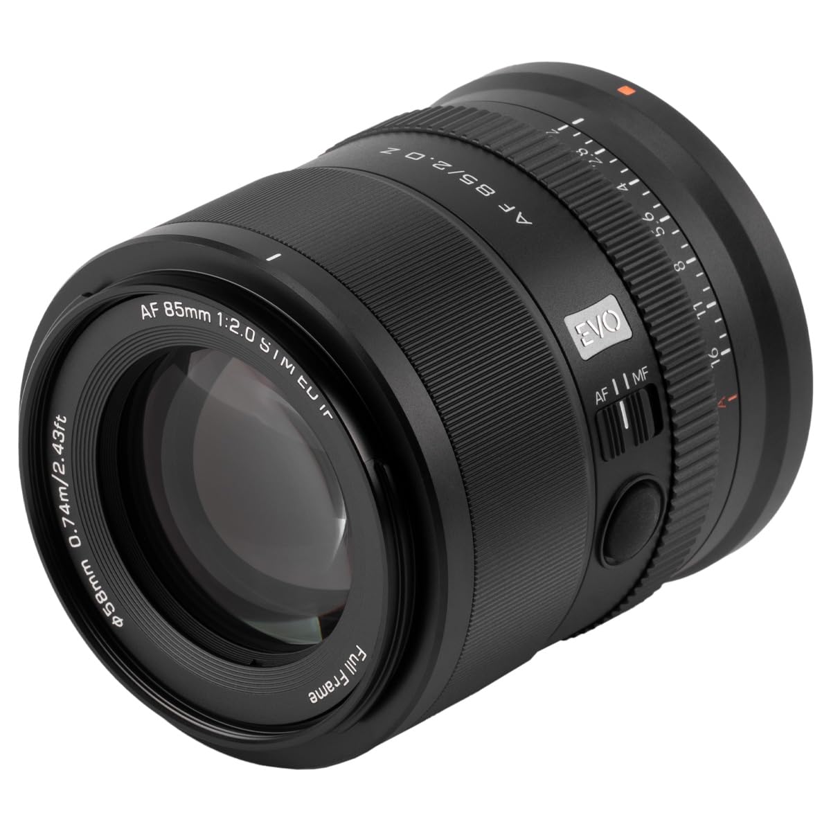 VILTROX 85mm f/2.0 F2.0 Z STM AF Full Frame Lens for Nikon Mirrorless Cameras,Autofocus Large Aperture Lens Compatible with Z-Mount ZFC Z5 Z50 Z50II Z6 Z6II Z6III Z7 Z7II Z30 Z8 Z9 ZF ZR