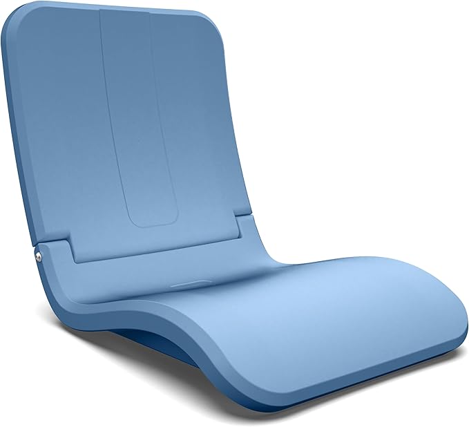 Coast Modern Portable Poolside Chair – Adult Foldable Flip Chair for Pool, Beach, Tailgating & Stadium – Durable Plastic with Back Support