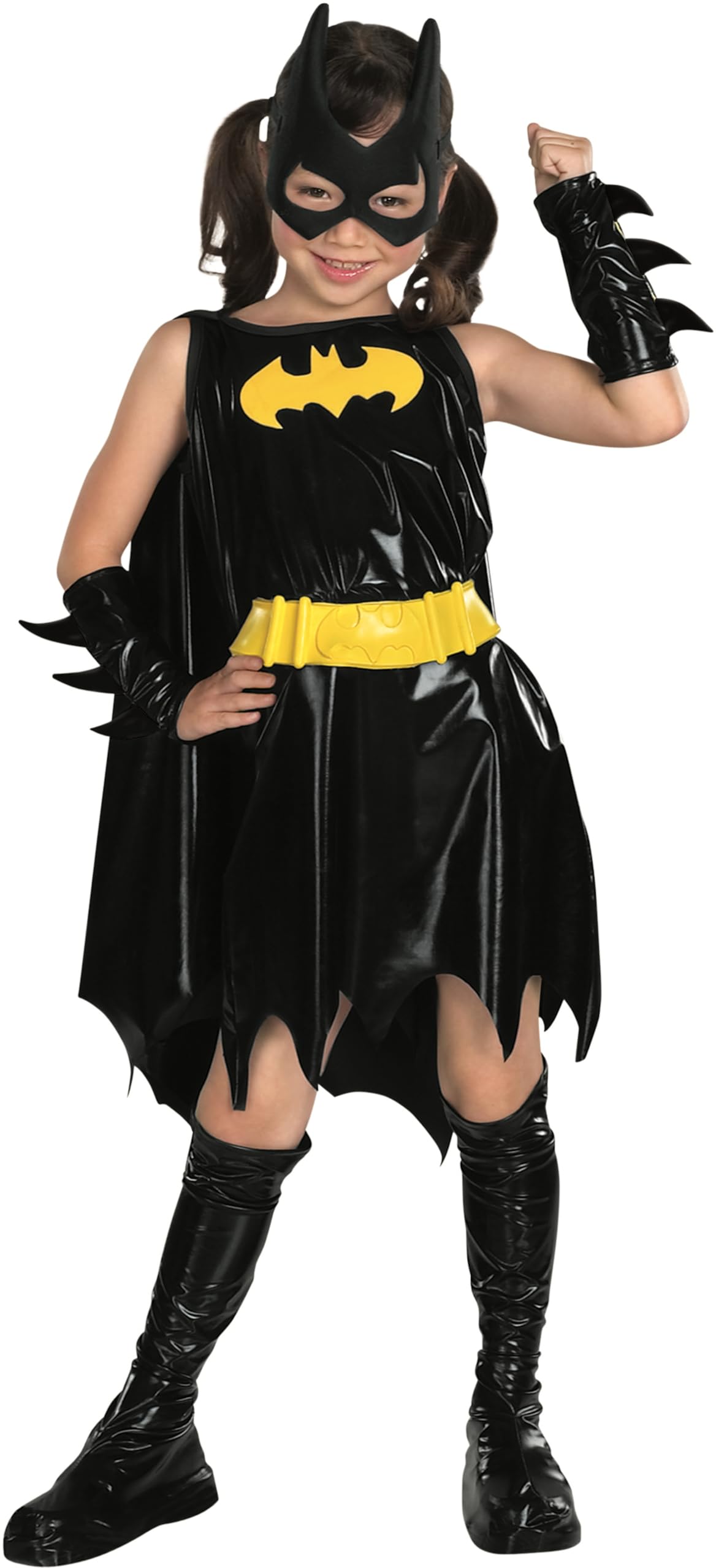 DC Comics Superheroes: Batgirl Costume Dress for Kids by Rubies, Girl's Medium
