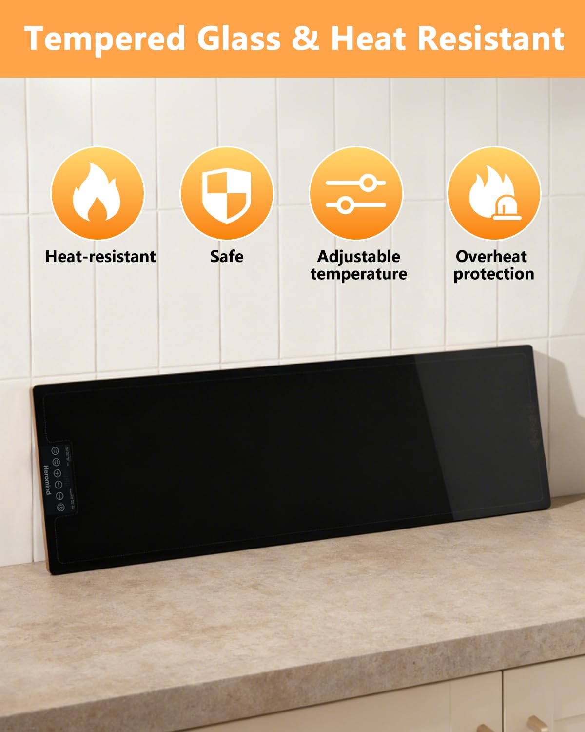 Electric Warming Tray,Extra Large Food Warming Mats with Temp-Settings & Timmer,Full Surface Heating Electric Food Warmer Mat Keep Food Warm at Buffet, Party, Sabbath, Daily Use (XXL(40 * 14"))