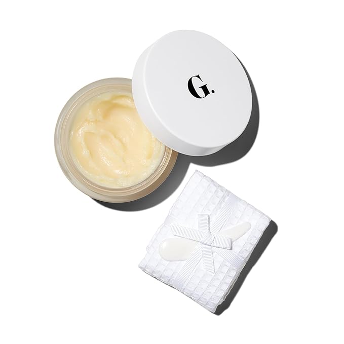 goop Beauty Cleansing Balm | Makeup Remover & Facial Cleanser for Sensitive Skin | Saffron Extract, Vitamin E, & Biofermented Cleansing Microspheres | Removes Dirt, Pollution, & Sunscreen | 3.4 fl oz