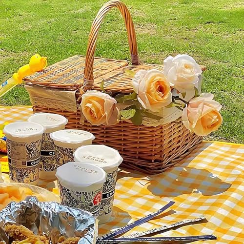 K Y KANGYUN Picnic Blanket | Beach Mat| Picnic Blankets for Indoor and Outdoor, 80" x 60" Sandproof Waterproof Larger Mats...