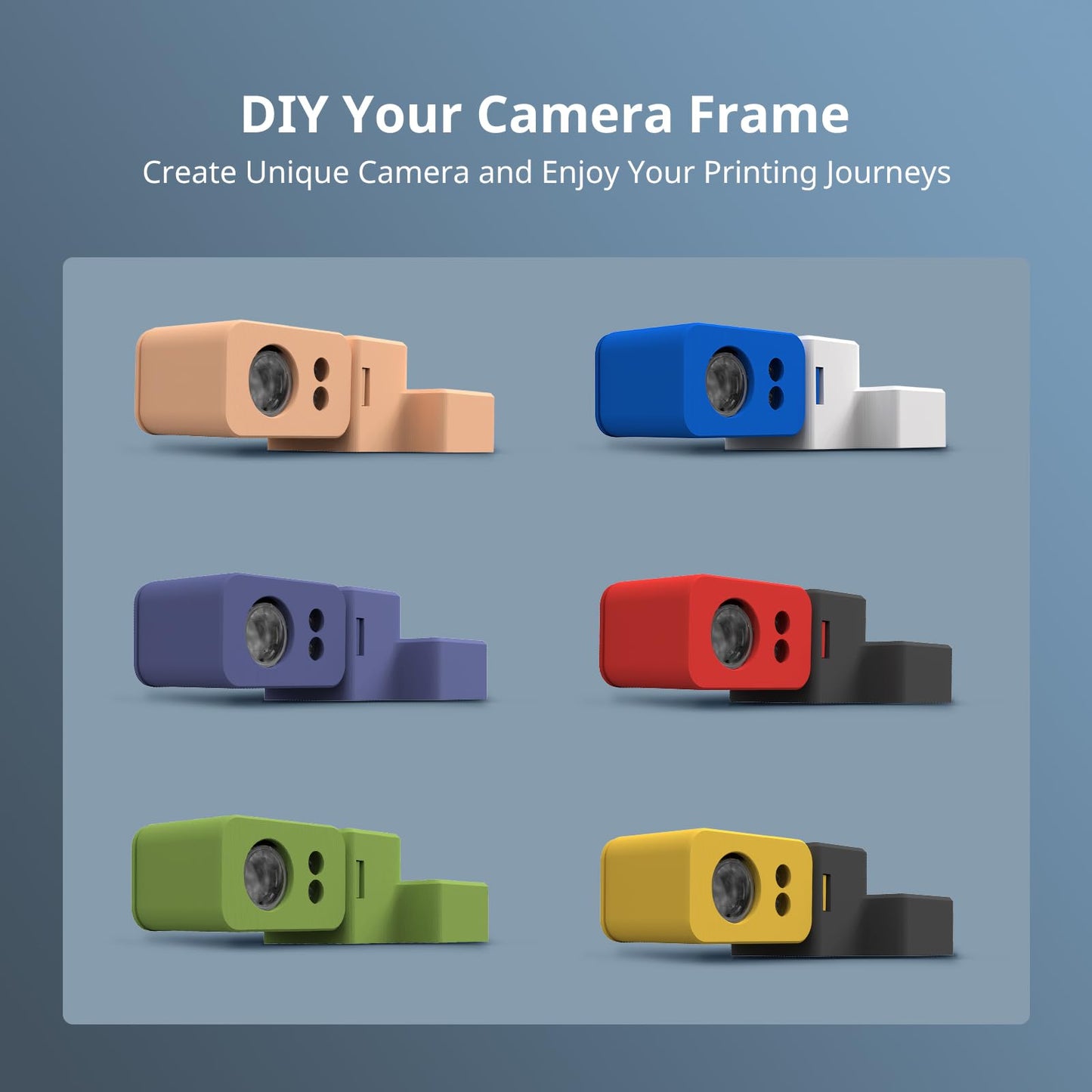 Anycubic Kobra 3 3D Printer Camera, Real-Time and Remote Monitoring, Ultra Clear Resolution, Easy to Assemble and DIY Frame, Compatible with Kobra 3/ Kobra 2 Pro/Plus/Max/Klipper Printer/Computer