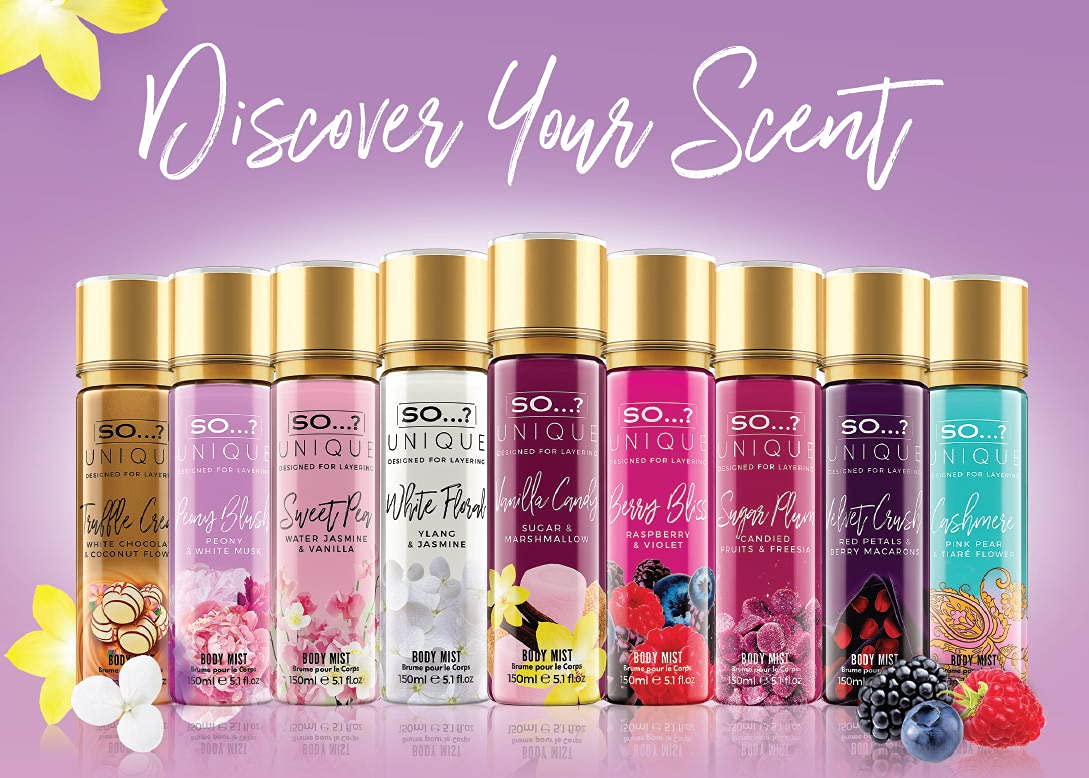 So...? Unique Truffle Cream Body Mist - Vanilla, Gourmand, Fruity Perfume for Women - Cruelty Free Body Spray for Women - 5.1 oz