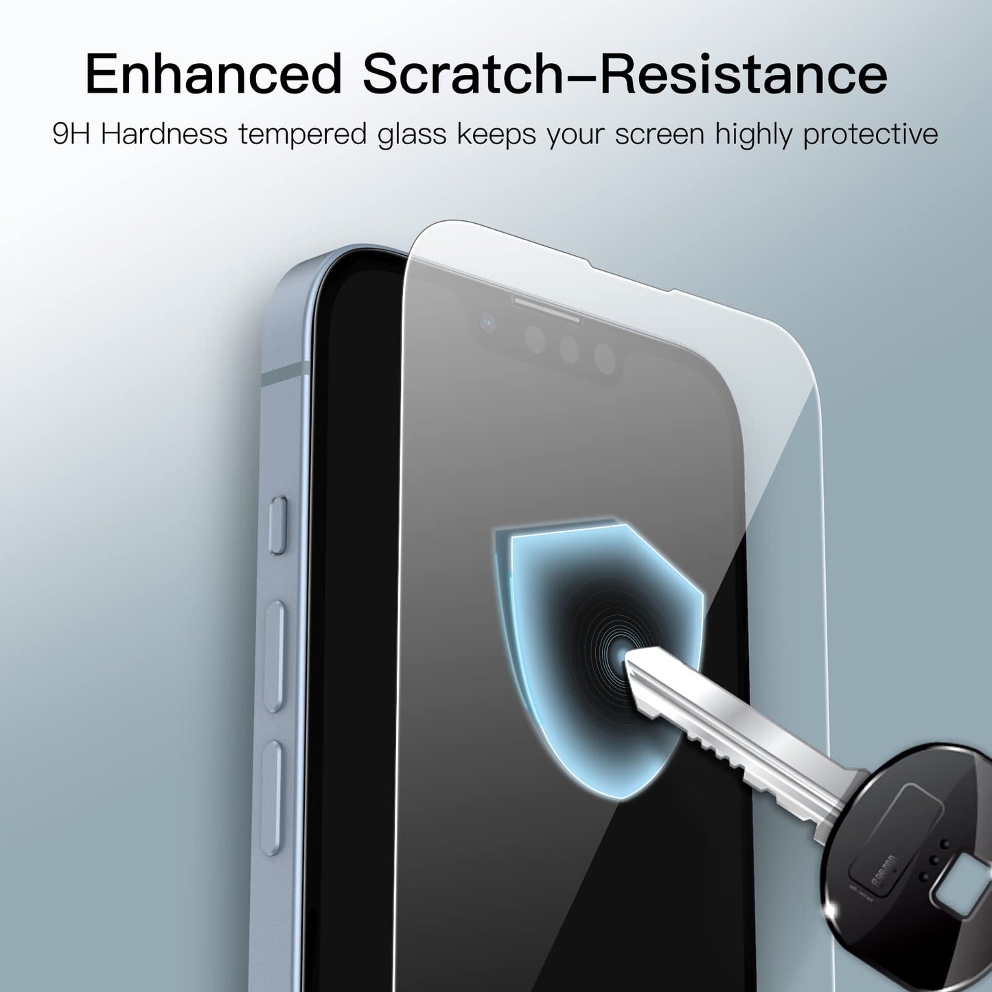 Jetech Full Coverage Screen Protector For Iphone 16E 2025, Iphone 14 6.1-Inch, 9H Tempered Glass Film Case-Friendly, Hd Clear, 3