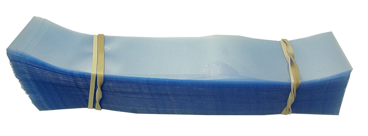 Supplement and Supply 190 x 28 mm Clear Perforated Shrink Band for Tubs, Deli Containers, Large Canisters and More. [Compatible Diameter: 4 11/16"] - Bundle of 1,000
