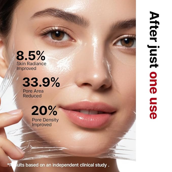 ANOTHERFACE Niathione Wrapping Mask | Overnight Peel Off Facial Mask Pack - Glow Boosting & Firming Glass Skin 3.38Fl.oz.