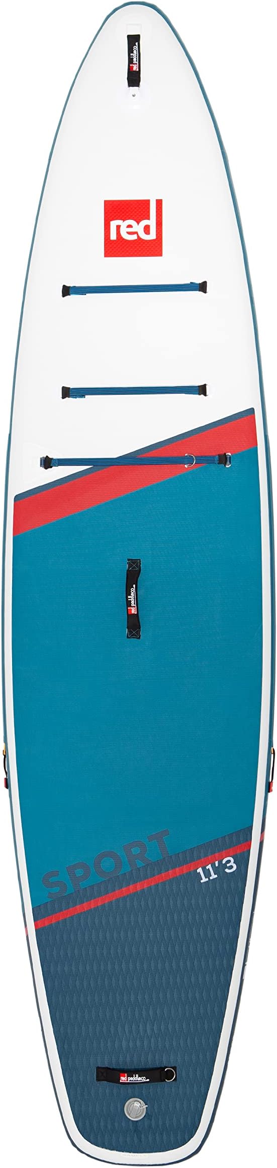Red Paddle Co. Sport Inflatable Stand-Up Paddleboard White/Blue, 11ft 3in