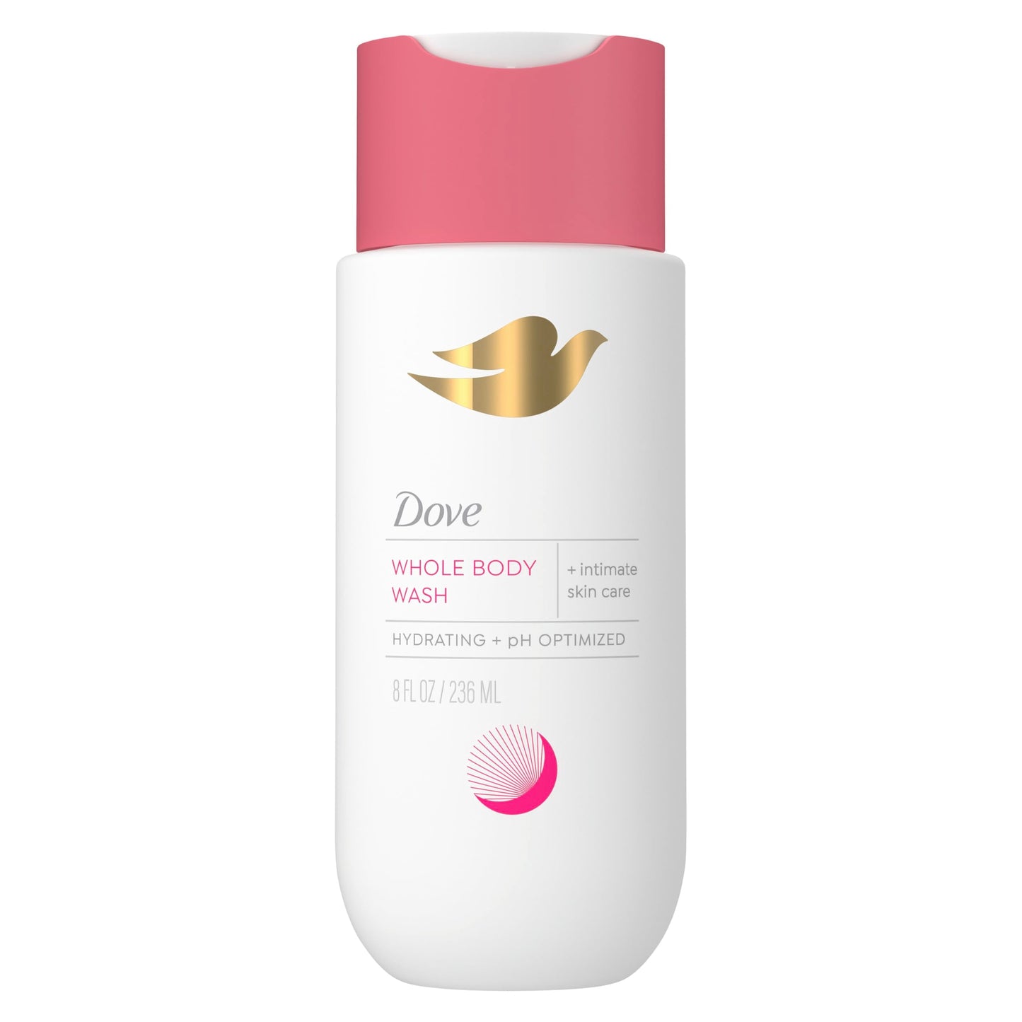 Dove Whole Body Intimate Wash for Women, pH Optimized & Gynecologist-Tested for Sensitive Skin 8 oz