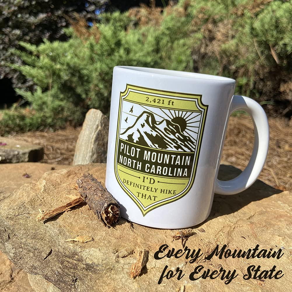 Idaho Compatible/Replacement for Ghost Mountain 6854 ft United States Mountain Hiker Gifts 11oz White Ceramic Novelty Coffee Mugs Microwave Safe Tazas Hot Chocolate Glass