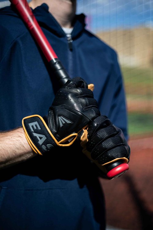 Easton | MAV PRO Baseball Batting Gloves | White/White | Adult XX-Large