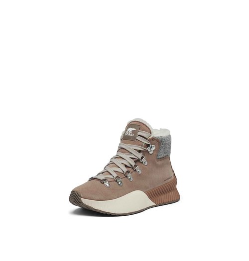 Sorel Women's Out N About III Conquest Waterproof Boots - Omega Taupe, Gum 2 - Size 5