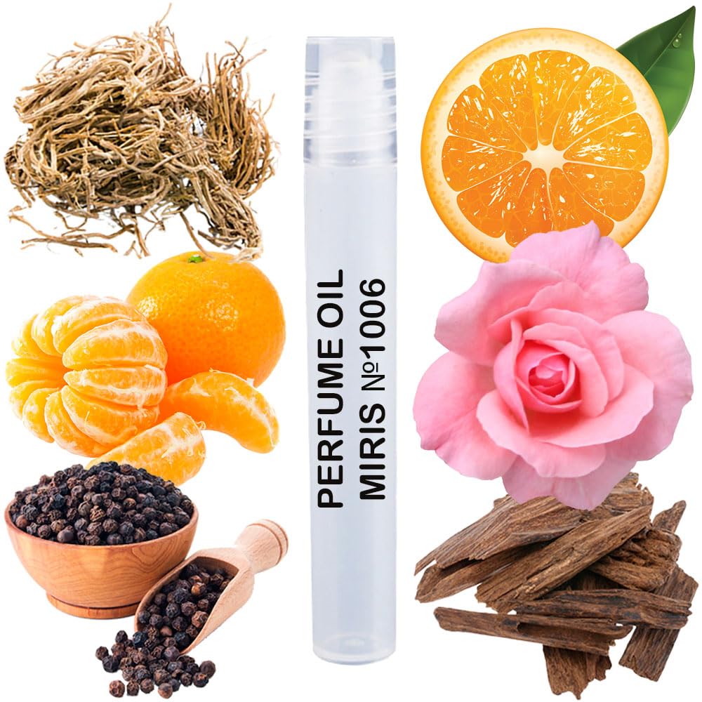 MIRIS No. 1006, Inspired by Aoud Sense, Long-Lasting Unisex Perfume Oil for Women & Men Roll-On, Rollerball 0.34 Fl Oz / 10 ml