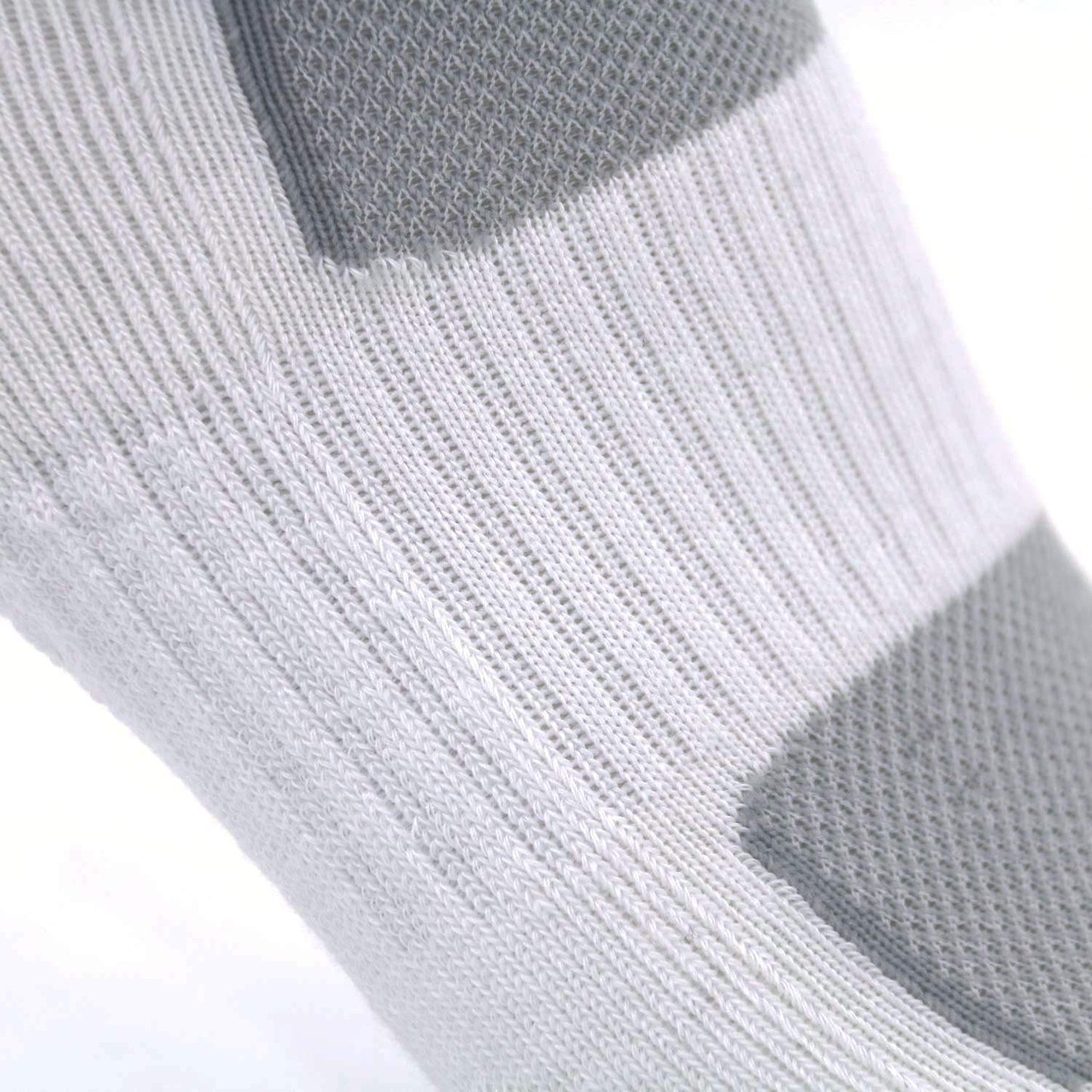 BERING Women's Athletic Cushioned Low Cut Socks, Size 6-9, White, 6 Pairs