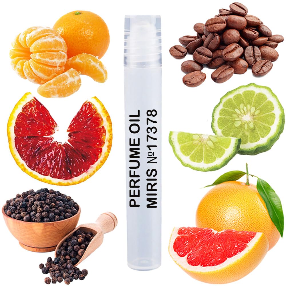 MIRIS No. 17378, Inspired by Play, Long-Lasting Perfume Oil for Men Roll-On, Rollerball 0.34 Fl Oz / 10 ml