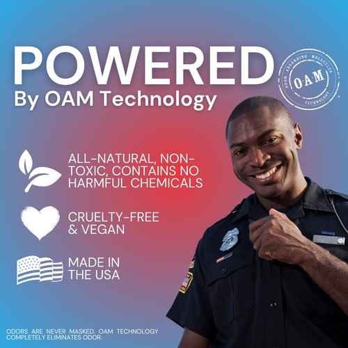 Arrest My Vest - Vest Odor Eliminating Spray for Body Armor, Tactical Gear, K9 Equipment, & Weighted Workout Vests Safe on All Ballistic Vests, Fabrics, & Police Gear Stressless Scent 1 Gallon Bottle