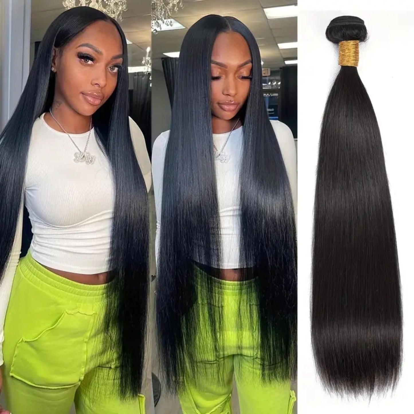 12A Human Hair Bundles Straight 20 Inch One Bundle 100% Unprocessed Brazilian Virgin Hair Bundles Double Weft Weave Bundles Huma