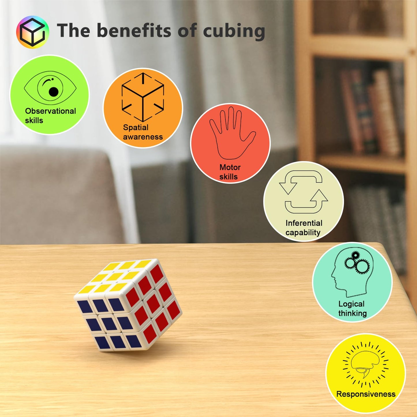 Vdealen 48 Pack Mini Cube Puzzle Party Favors for Kids, 3x3x3 Magic Cube School Rewards & Classroom Prize for Students, Birthday Party Favors Easter Valentines Day Stocking Stuffers Gifts for Kids