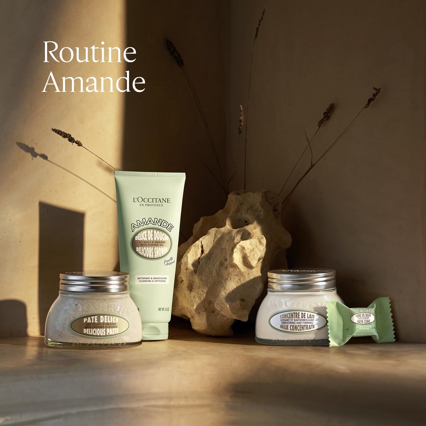 L'Occitane Almond Delicious Hands Moisturizing Hand Cream Enriched with Almond Oil 1.00 fl oz