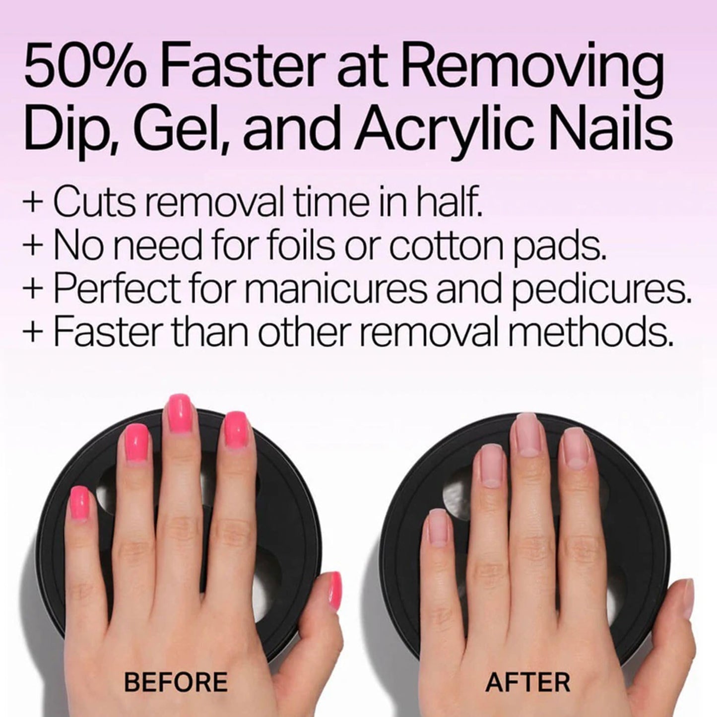 Nailboo Acetone Nail Polish Remover & Heated Soak Off Bowl Kit - Pure Acetone 16fl oz & Electric Nail Removal System for Dip Pow